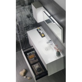 Salle de bain TREOS 145, chêne Polar