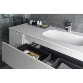 Salle de bain TREOS 145, chêne Polar