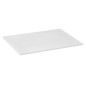 SKARA Rockstone Countertop 475x12x365 mm, blanc mat