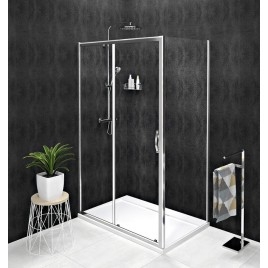 SIGMA SIMPLY Porte de douche coulissante 1200mm, verre clair
