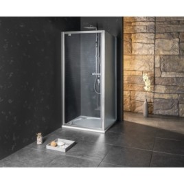 SIGMA SIMPLY Porte de douche pivot 900 mm, verre clair
