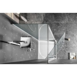 SIGMA SIMPLY Porte de douche pivot 900 mm, verre clair