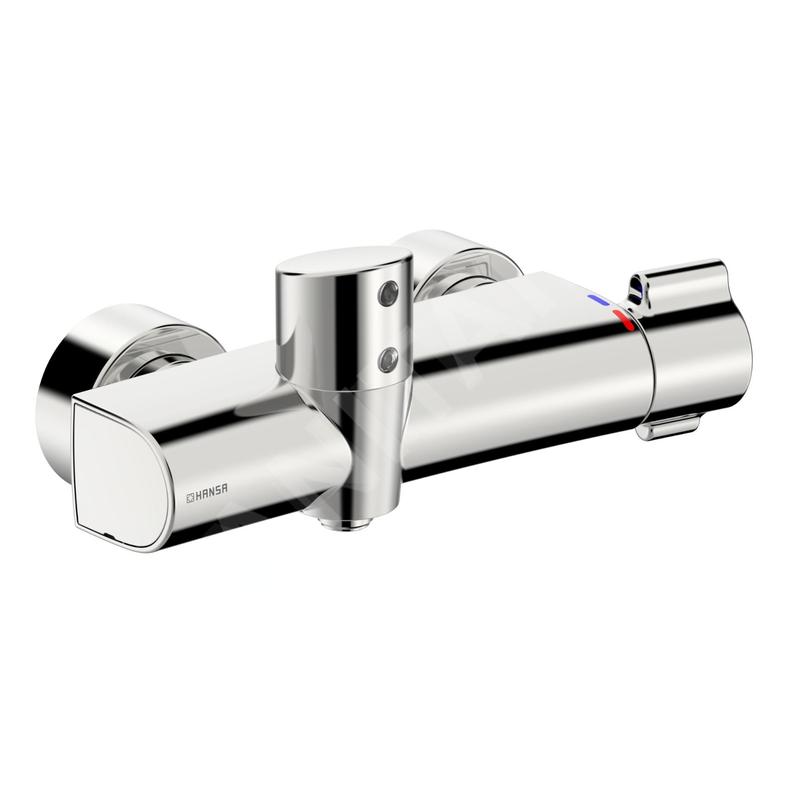 Hansa Clinica - Mitigeur de douche électronique, alimentation par piles, chrome 08866200