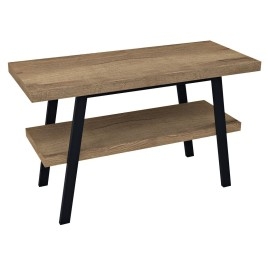 Table de lavabo TWIGA 110x72x50 cm, chêne noir mat/Rover