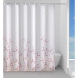 FLORA Rideaux de douche 180x200cm, polyester