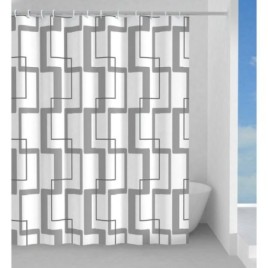 TECNO Rideaux de douche 180x200cm, polyester