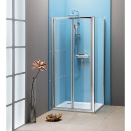 EASY Portes pliantes, variante L/R, verre clair