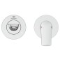 Ideal Standard Connect Air - Mitigeur de lavabo encastré, bec 225 mm, installation deux trous, chrome A7009AA