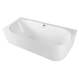 SUSSI L Cast Marble Bain de qualité 160x70x50cm, blanc