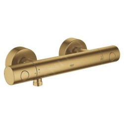 Grohe Grohtherm 1000 Cosmopolitan - Mitigeur de douche thermostatique, Cool Sunrise brossé 34065GN2