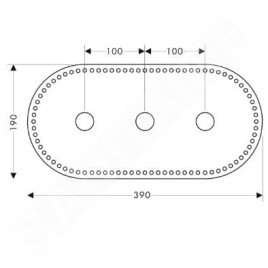 Axor Accessoires - Rosace d’étanchéité 96383000