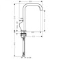 Axor Citterio - Mitigeur de lavabo, chrome 39034000