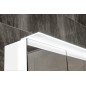 LINEX armoire miroir incl. Lumière LED, 100x70x15cm, blanc