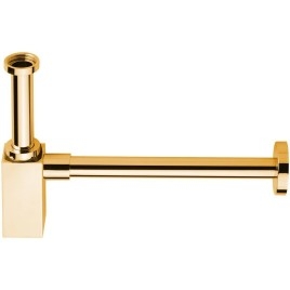 Lavabo siphon 5/4" dia 32 mm, carré, or