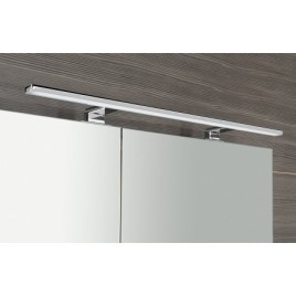 MIRRÓ miroir armoire incl. Lumière LED, 90x70x16cm, blanc