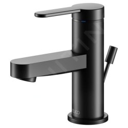 Keuco IXMO - Mitigeur de lavabo avec vidage, noir mat 59504373000