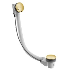 Pop Up Bath Waste (L) 975mm, Plug 72mm, or