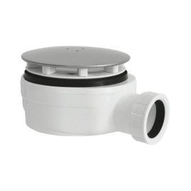Douche Tray Low Waste, Ø 90mm, DN40, chrome