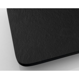 Plateau de baignoire DELONIX, 86x20 cm, noir