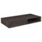 MORIAN Basin Cabinet 100x14x48cm, chêne noir, gauche
