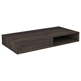 MORIAN Basin Cabinet 100x14x48cm, chêne noir, gauche