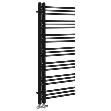 Radiateur de salle de bain DORLION 500x1200 mm, noir mat
