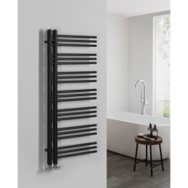 Radiateur de salle de bain DORLION 500x1200 mm, noir mat