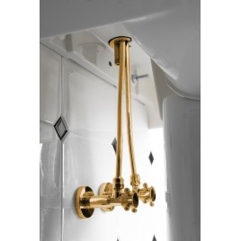 Tube de robinetterie 10mm-M10x1, 30cm, or