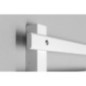 Radiateur de serviette électrique ELCOR 480x920x50 mm, 128 W, blanc mat