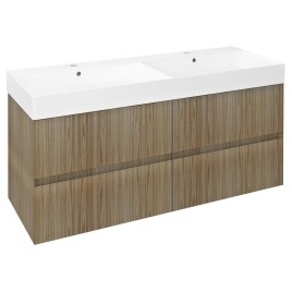 FILENA Vanity Unit 118x51,5x43cm, chêne