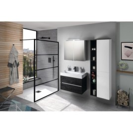 ODETTA Armoire de lavabo 82x50x43,5cm, elm bardini