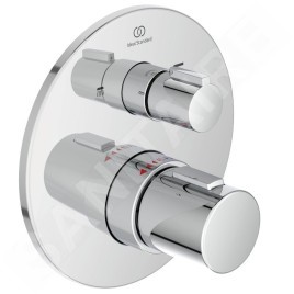 Ideal Standard CeraTherm - Mitigeur de baignoire thermostatique encastré, chrome A5814AA