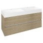 Unité de vanité ODETTA 118x50x43,5cm, Elm Bardini