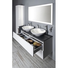 Unité de vanité ODETTA 118x50x43,5cm, Elm Bardini