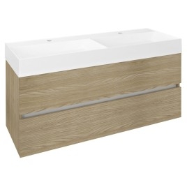 Unité de vanité ODETTA 118x50x43,5cm, Elm Bardini