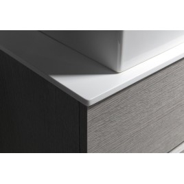 Planche Rockstone 1190x12x440mm, blanc mat