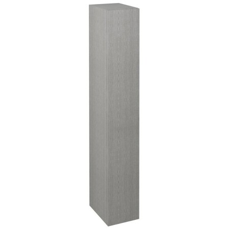 ESPACE Unité de rangement 25x172x32cm, 1x porte, chêne gauche/droit/argent