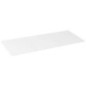 TREOS board 1316x513 mm, Rockstone, blanc mat