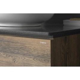TREOS board 1316x513 mm, Rockstone, blanc mat