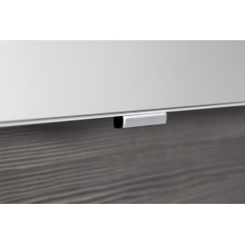 CLOE miroir armoire incl. Lumière LED, 120x50x18cm, chêne argenté