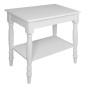 Table vasque CIMBURA 80x50x75cm, blanc vieilli