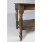 Table vasque CIMBURA 80x50x75cm, épicéa teinté