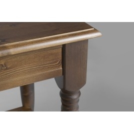 Table vasque CIMBURA 80x50x75cm, épicéa teinté