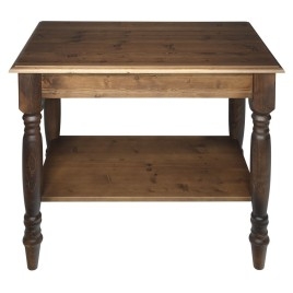 Table vasque CIMBURA 80x50x75cm, épicéa teinté