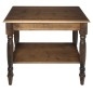 Table vasque CIMBURA 80x50x75cm, épicéa teinté