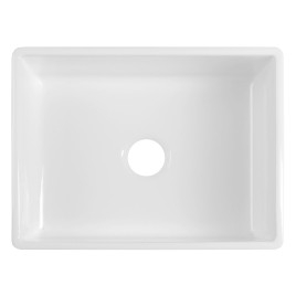 Evier céramique GLORY 61x46 cm, blanc