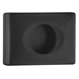 Distributeur de sacs sanitaires COLORED, 13,5x9,5x3,2cm, ABS, mat noir