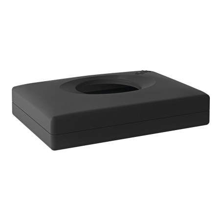 Distributeur de sacs sanitaires COLORED, 13,5x9,5x3,2cm, ABS, mat noir