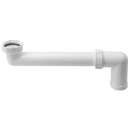 Espace évier de cuisine déchets 6/4", blanc
