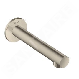 Axor Uno - Bec déverseur pour baignoire, nickel brossé 45410820